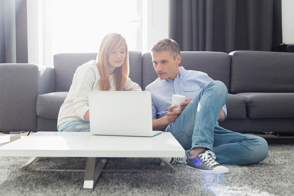 Father and daughter completing the CSS Profile