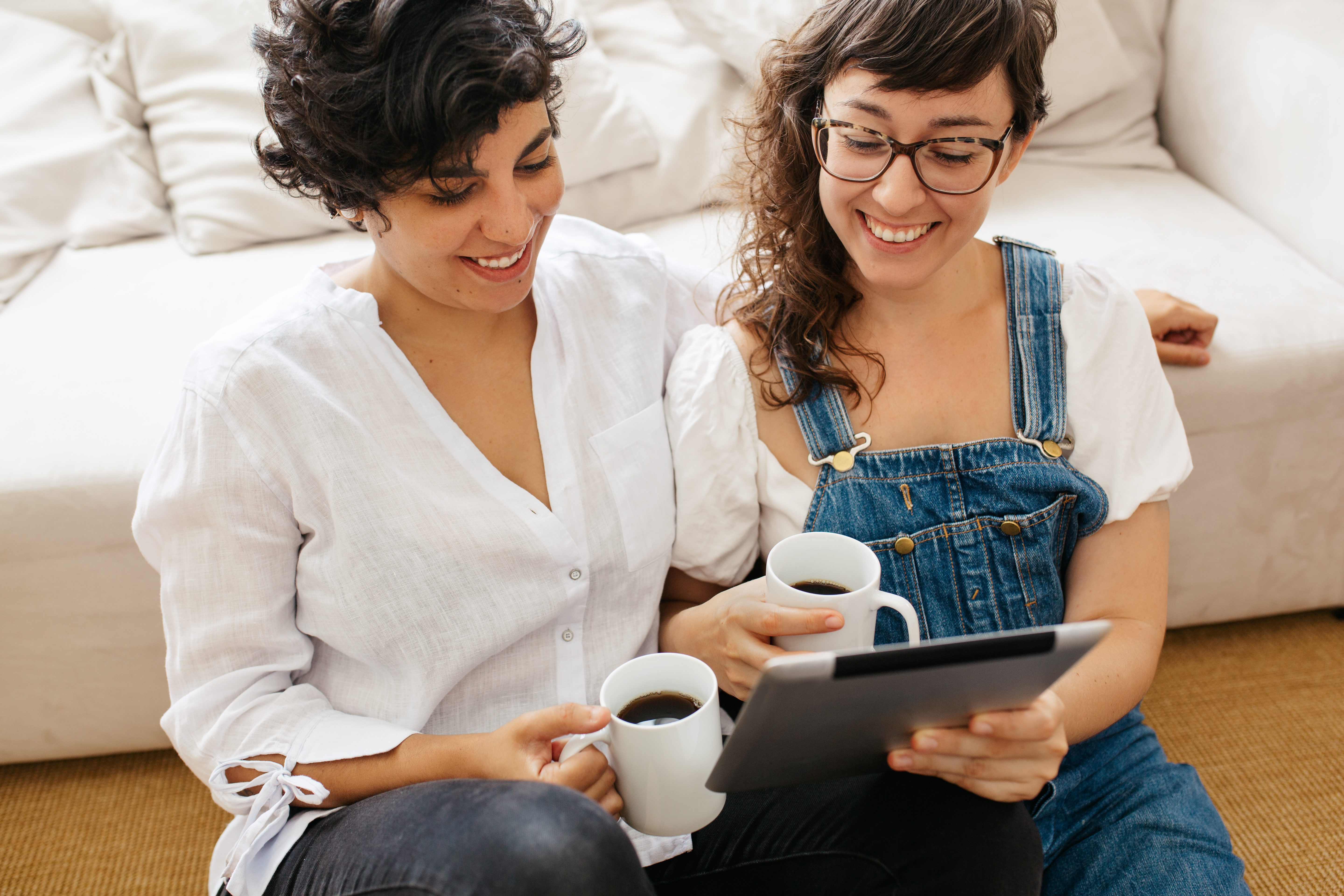 A student and parent planning a college visit