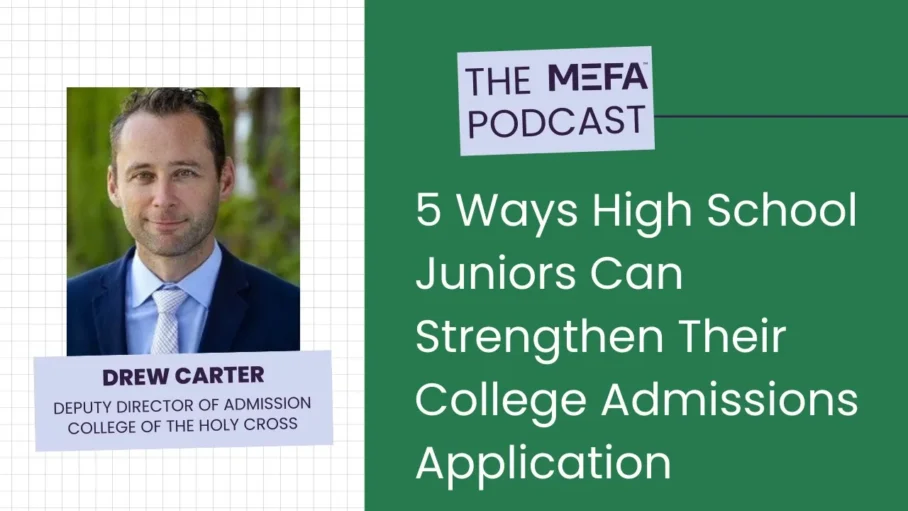 5 ways high school juniors can strengthen their college admissions application